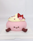 Mochi Jelly Cat Cake 4.5Inch - Strawberry