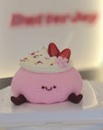 Mochi Jelly Cat Cake 4.5Inch - Strawberry