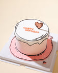 3D Cartoon Custom Cake 6 Inch