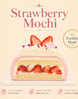 Mochi Cute Cake 4.5Inch - Strawberry