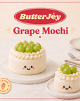 Fruits Mochi Cake - Grapes Jasmine