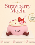 Mochi Jelly Cat Cake 4.5Inch - Strawberry