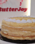 D24 Durian Mille Crepe Cake 8 Inch