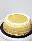 D24 Durian Mille Crepe Cake 8 Inch