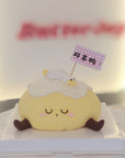 Mochi Jelly Cat Cake 4.5Inch - Mango