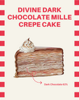 Freshly handcrafted crepe cake with creamy layers, available in Kuala Lumpur and across Malaysia. Perfect for birthdays, events, and dessert lovers near you