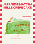 Freshly handcrafted crepe cake with creamy layers, available in Kuala Lumpur and across Malaysia. Perfect for birthdays, events, and dessert lovers near you