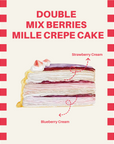 Freshly handcrafted crepe cake with creamy layers, available in Kuala Lumpur and across Malaysia. Perfect for birthdays, events, and dessert lovers near you