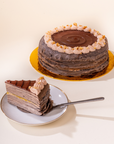 Freshly handcrafted crepe cake with creamy layers, available in Kuala Lumpur and across Malaysia. Perfect for birthdays, events, and dessert lovers near you
