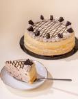 Freshly handcrafted crepe cake with creamy layers, available in Kuala Lumpur and across Malaysia. Perfect for birthdays, events, and dessert lovers near you