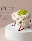Valentines Bouquet Cake - Grapes
