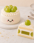 Fruits Mochi Cake - Grapes Jasmine