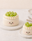 Fruits Mochi Cake - Grapes Jasmine