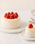 Fruits Mochi Cake - Premium Strawberry