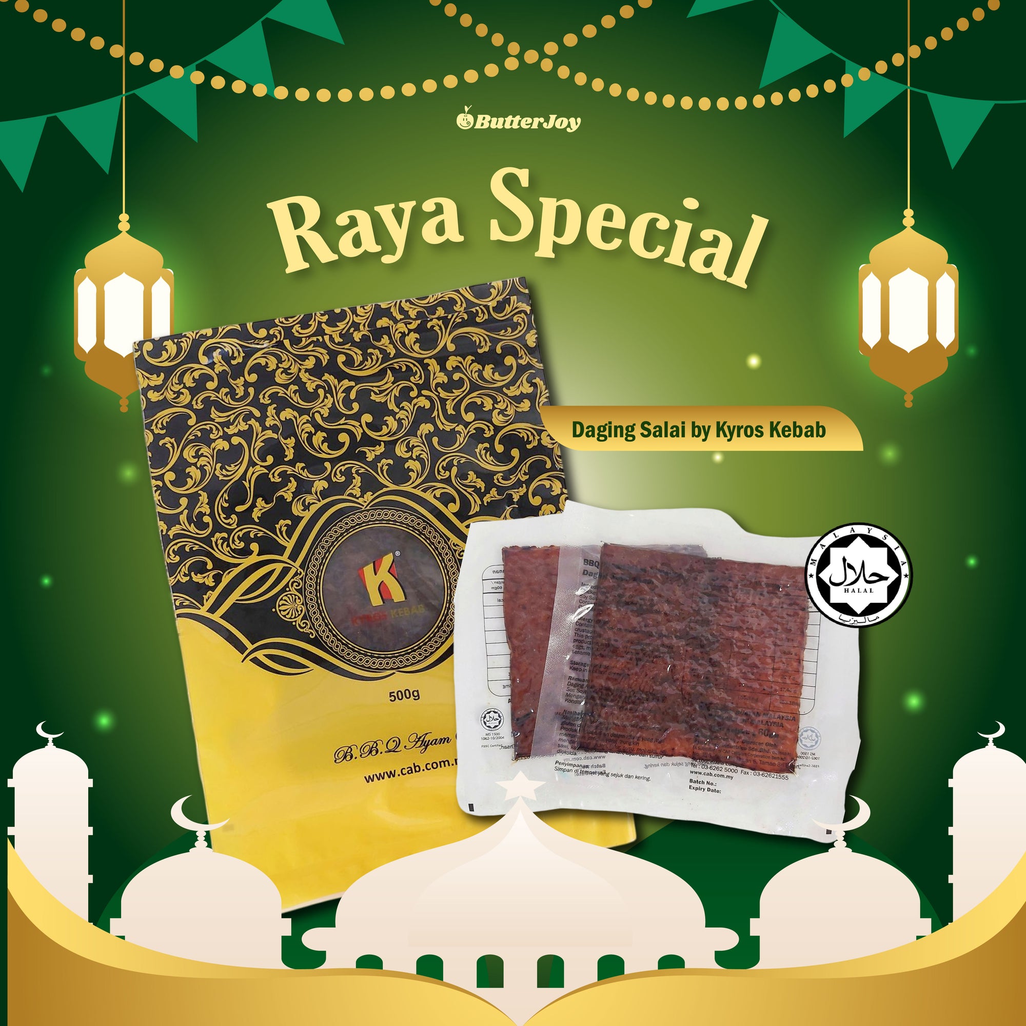 100% Certified Halal Daging Salai Bundle Sets