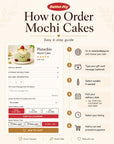 Mochi Cute Cake 4.5Inch - Pistachio
