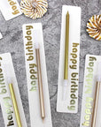 Metallic Candle individual (1pc)