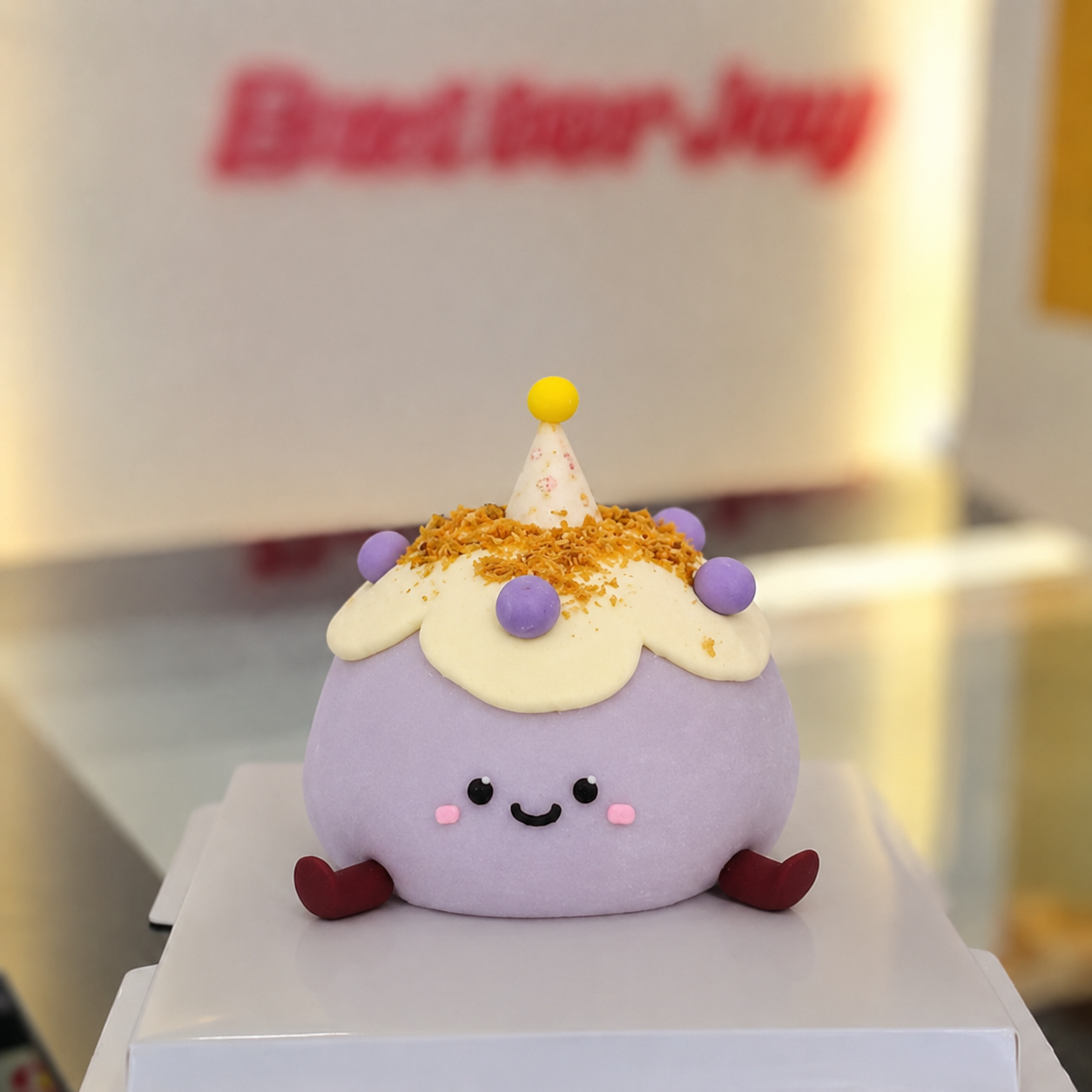 Mochi Jelly Cat Cake 4.5Inch - Yam