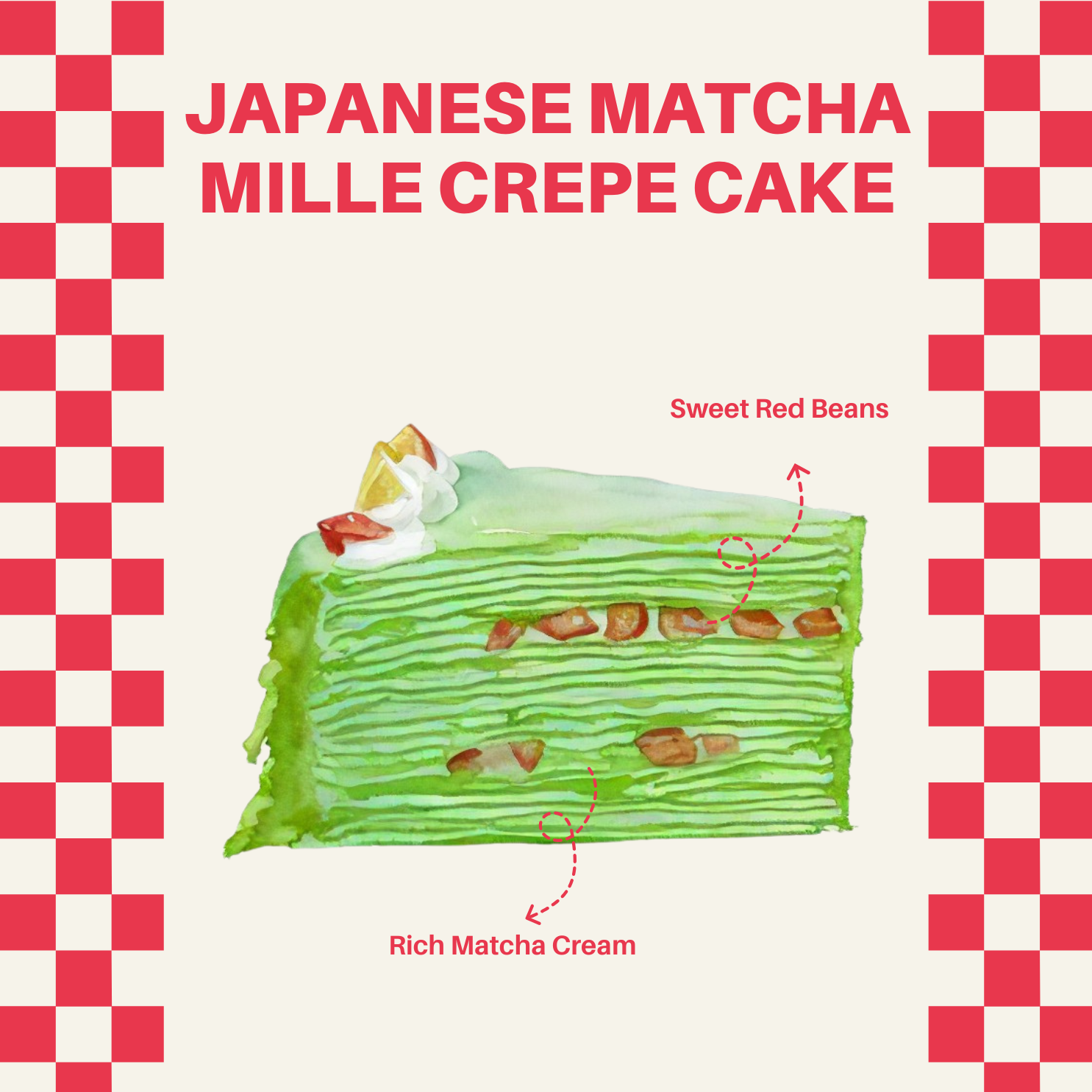 Freshly handcrafted crepe cake with creamy layers, available in Kuala Lumpur and across Malaysia. Perfect for birthdays, events, and dessert lovers near you