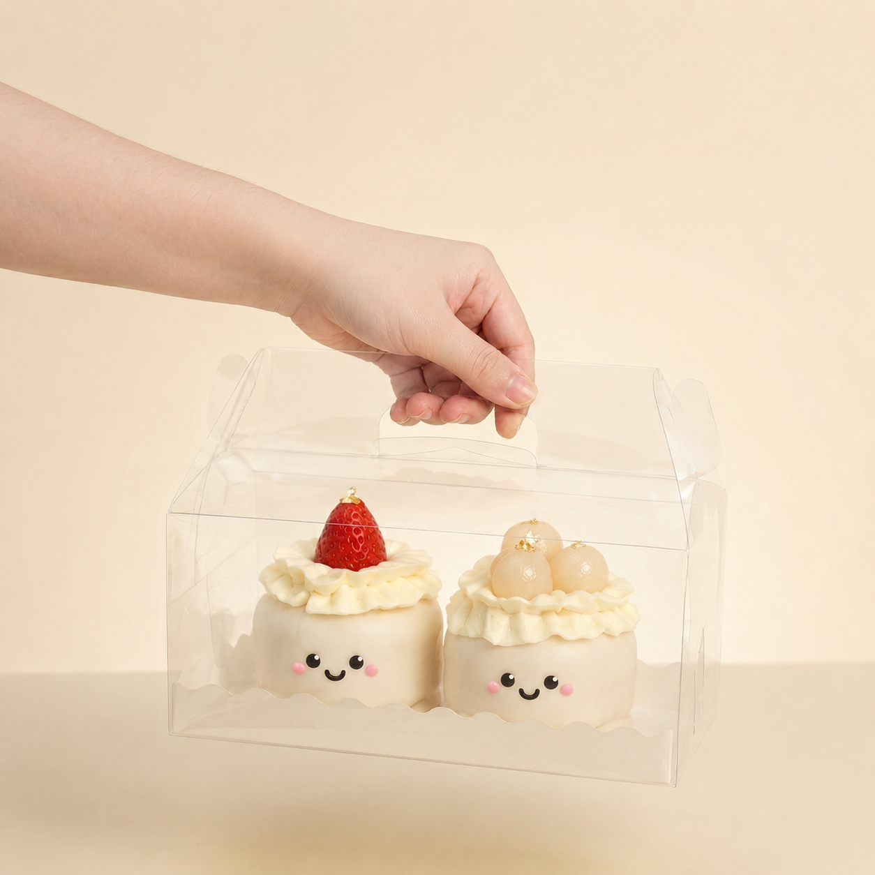 Double Joy Fruits Mochi Cake Series