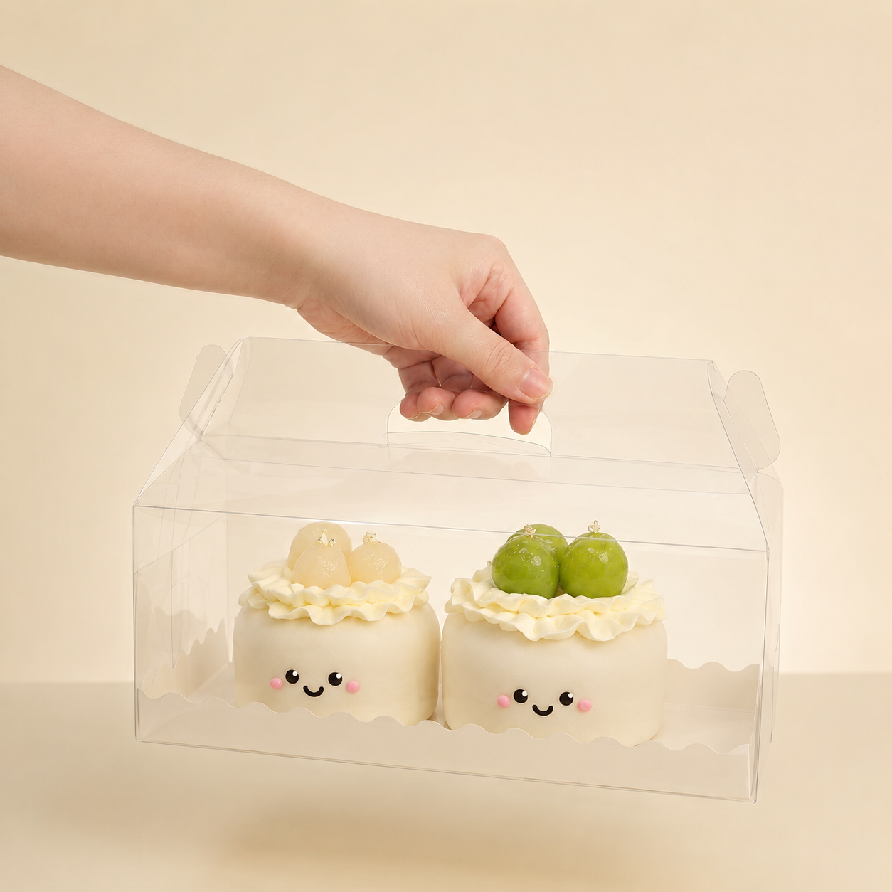 Double Joy Fruits Mochi Cake Series