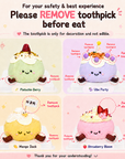 Mochi Jelly Cat Cake 4.5Inch - Yam